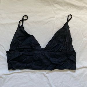 Black Zara bralette